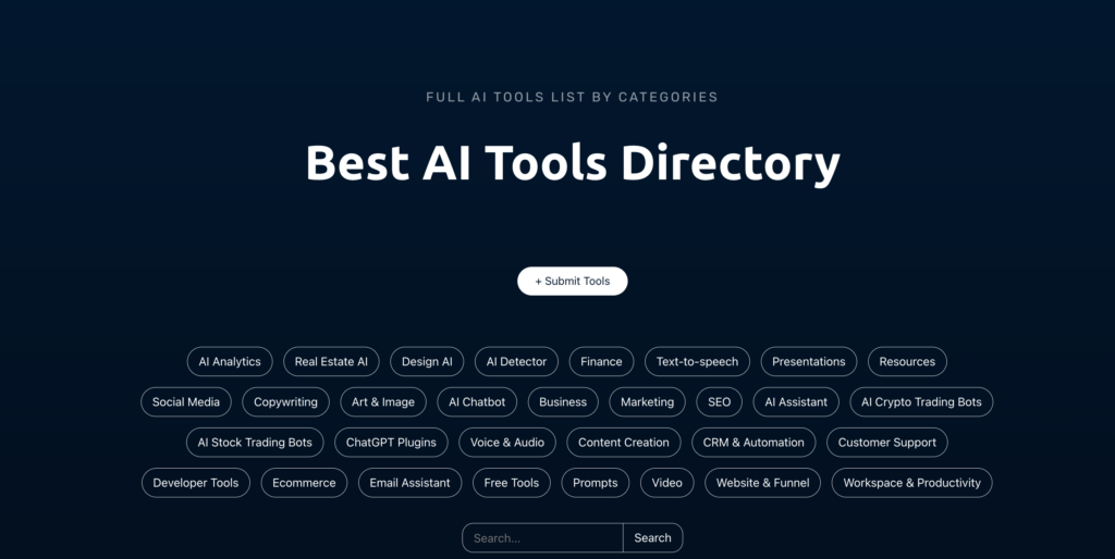 10 AI directories that serve as valuable hubs for discovering and exploring the latest AI tools.