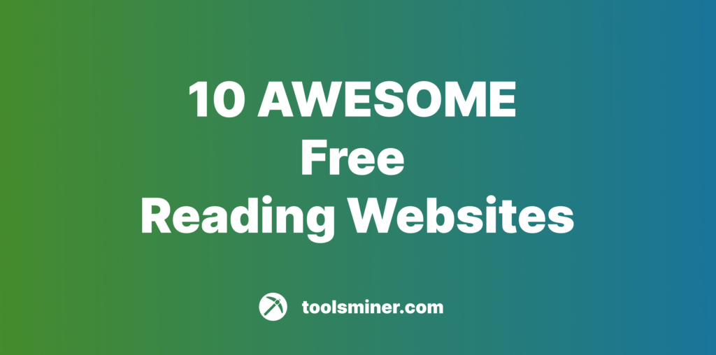 10 AWESOME Free Reading Websites Every Reader Should Know About